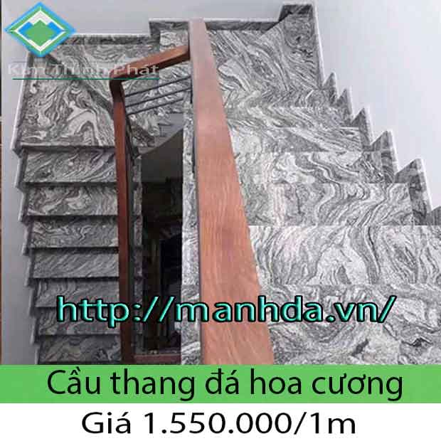 Báo giá cầu thang đá hoa cương dark epreador